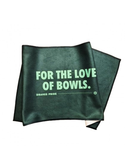 DRAKES PRIDE FOR THE LOVE OF BOWLS ULTRA ABSORB TOWEL