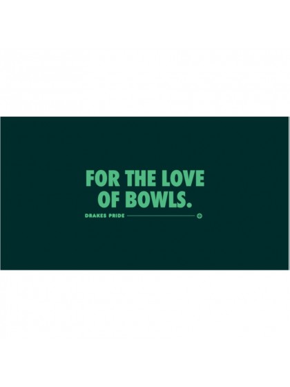 DRAKES PRIDE FOR THE LOVE OF BOWLS ULTRA ABSORB TOWEL