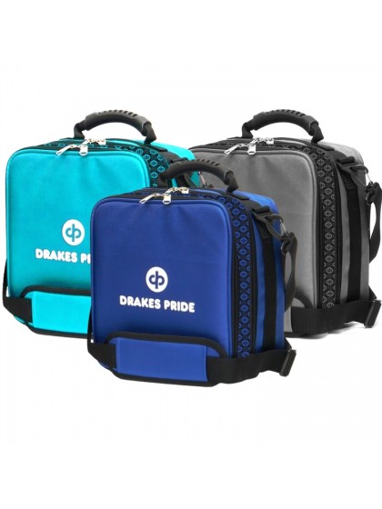 DRAKES PRIDE QUATTRO LAWN BOWLS CARRY BAG - NOW WITH FRONT POCKET