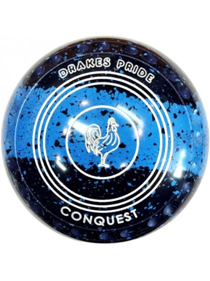 CONQUEST SIZE 4H GRIP TRIO BLUE SPECKLED W3 5144