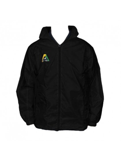 BOWLSWEAR AUSTRALIA LAWN BOWLS UNISEX SPRAY JACKET - BLACK