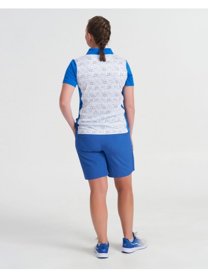 KELSEY COTTRELL COLLECTION LADIES LAWN BOWLS SHORT SKORT WRAP ROYAL