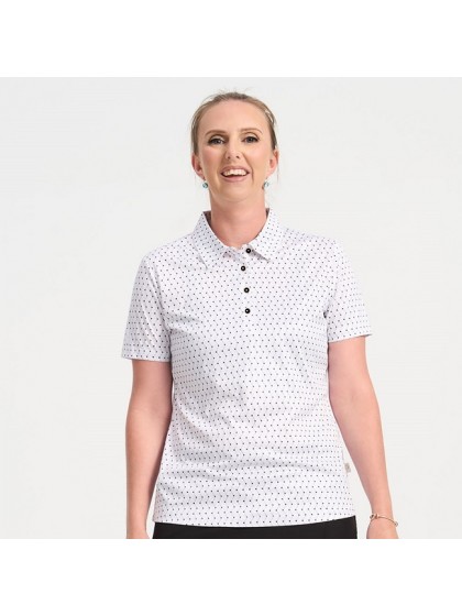 KELSEY COTTRELL ROSE GOLD COLLECTION CHIC LADIES POLO