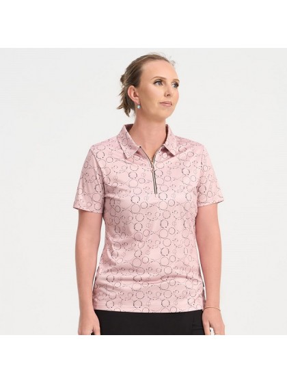 KELSEY COTTRELL ROSE GOLD COLLECTION COPPER LADIES POLO